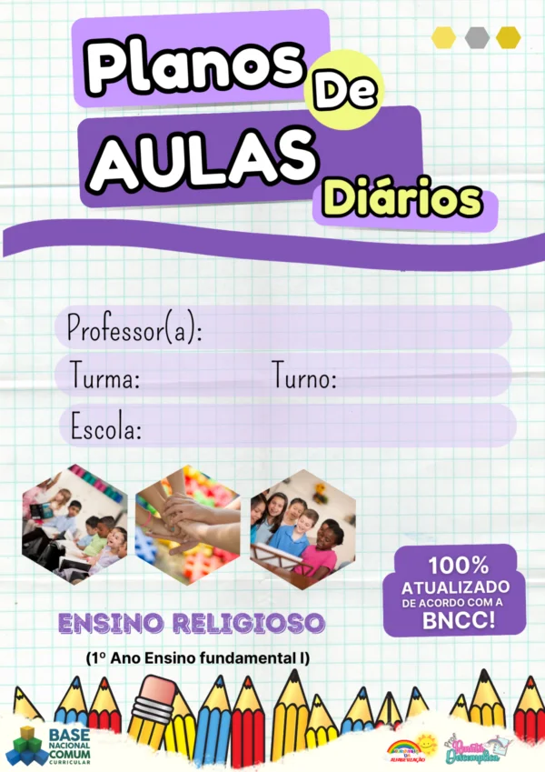 PLANEJAMENTOS DE AULAS BNCC 2025 - 1º ANO DO ENSINO FUNDAMENTAL I 📚⭐✏️🎉 - Image 33