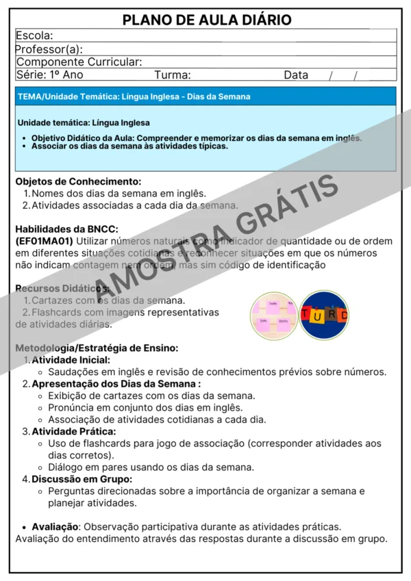 PLANEJAMENTOS DE AULAS BNCC 2025 - 1º ANO DO ENSINO FUNDAMENTAL I 📚⭐✏️🎉 - Image 40